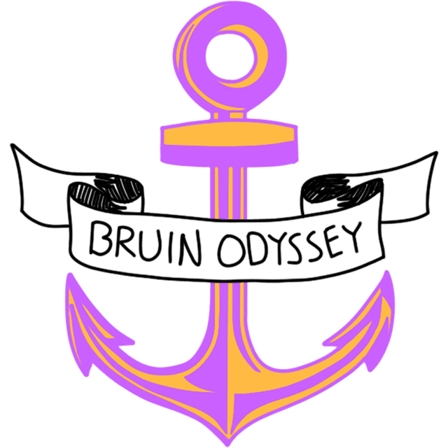 Anchor with bruin odyssey banner